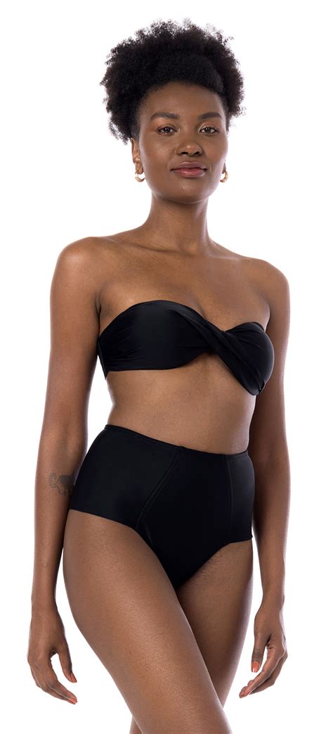 Bikini Tops Top Tqc Hot Preto Brand La Playa