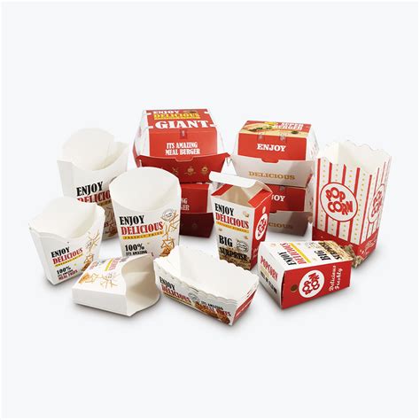 Fast Food Paper Boxes Refine Packaging