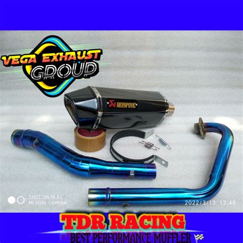 Jual Knalpot Racing Akrapovic Vixion Old New R Knalpot Racing Akrapovic