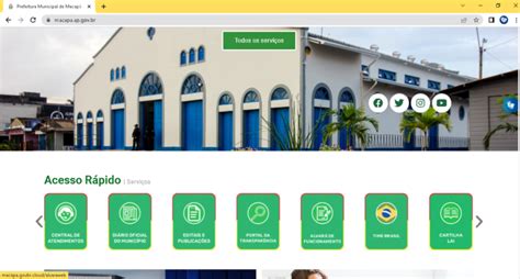 Portal Do Servidor Prefeitura De Macapá - Veja como solicitar os serviços da Prefeitura de Macapá pela internet ...
