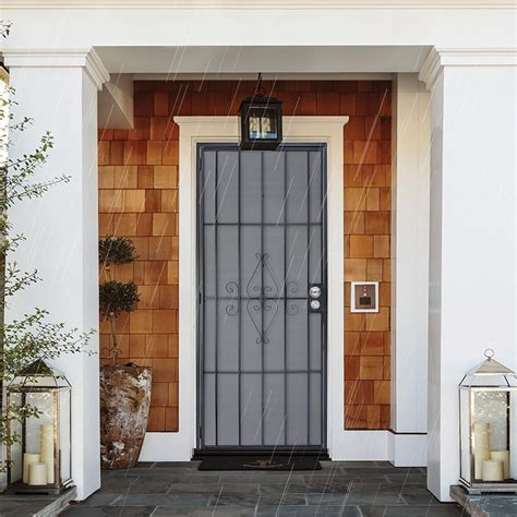 Guardian Security Screen Door-36''x80'' Metal Screen Doors for Front