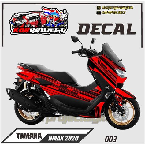 Jual Decal Nmax Dekal Sticker Stiker Fullbody Nmax Desain Abstract