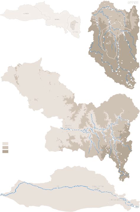 The Distribution Of Platypus In The Murrumbidgee Catchment Showing