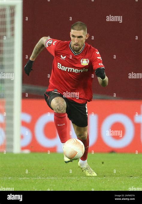 Robert Andrich Of Bayer Leverkusen During The Uefa Europa League Play