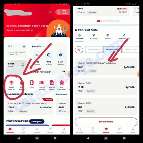 Cara Beli Paket Internet Telkomsel Di Mytelkomsel Bayar Pakai Linkaja