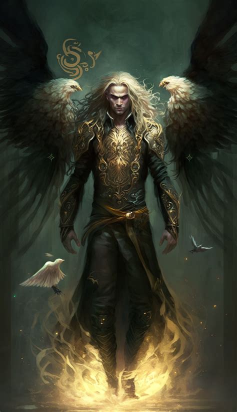 Fallen Angel Created With AI By Amanda Church Elves Fantasy Fantasy