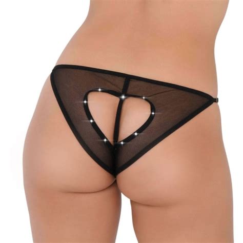 Une Culotte Tiffany De Daring Intimate Avec Strass Et Ouverture En