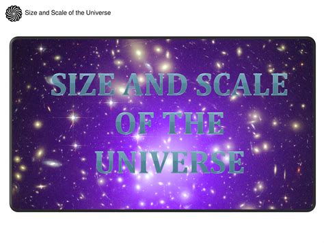 Size and Scale of the Universe | PPT