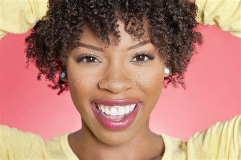 Beautiful African American Women Stock Image Image Of Hair Black