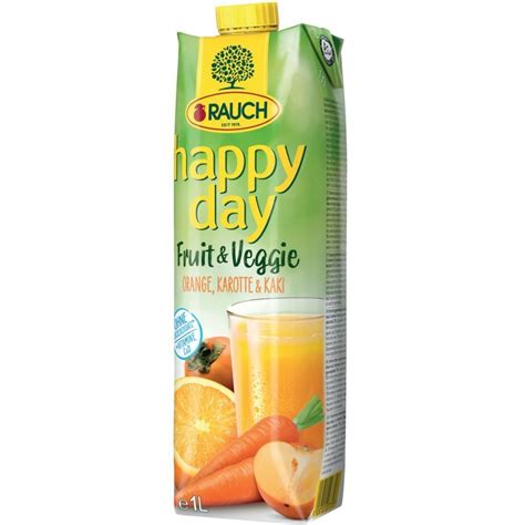 Buy Rauch Happy Day Fruit And Veggie Orange Carrot Kaki Juice 1 L