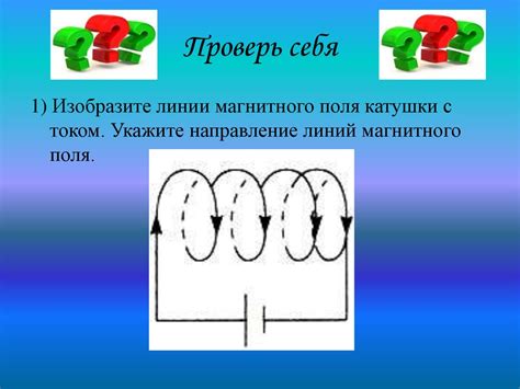 Магнитное поле катушки с током - презентация онлайн