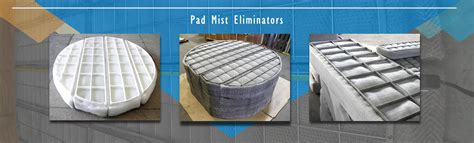 Mist Eliminators – Vane Type & Wire Mesh Demister Pads