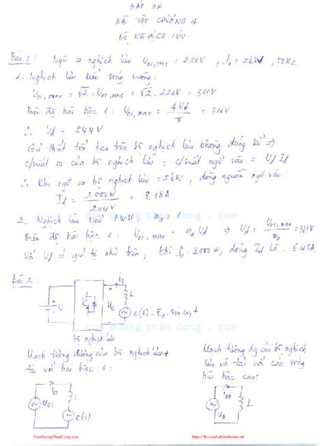 PDF Điện Tử Công Suất Đh Bách Khoa Hcm Bai Giai Bai Tap Chuong 4 Pdf