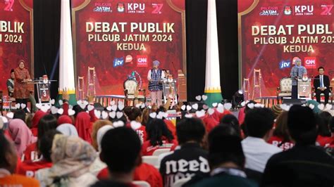 Link Streaming Debat Ketiga Pilgub Jatim Dan Di Tv Mana