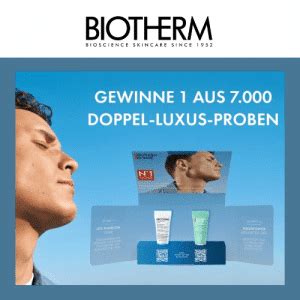 Mit Biotherm Homme Zwei Luxus Proben Gewinnen Super Sparfuechse