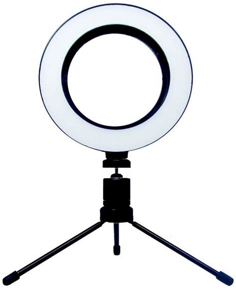 Anel De Led Circular 16cm Usb Ring Light Iluminador Estúdio