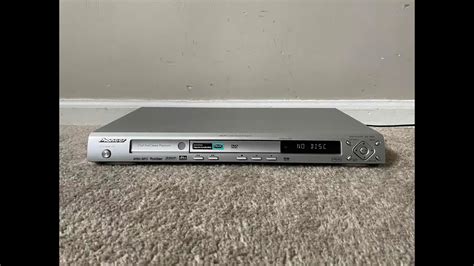 Pioneer Dv Single Dvd Compact Disc Cd Player Youtube