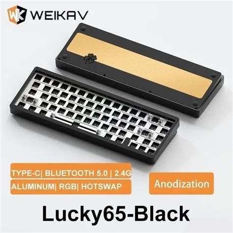 Weikav Lucky65 Wireless BareBone Keyboard Kit 65 GASKET RGB Hot