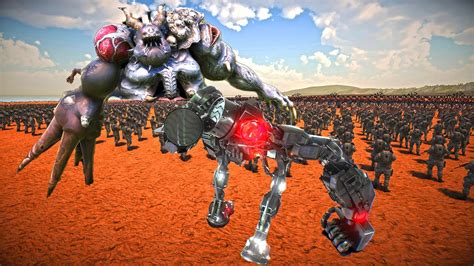 Riot Mech T45 Shotgun RAMBO Force Vs 3 1 Million Khorne Bloodletter