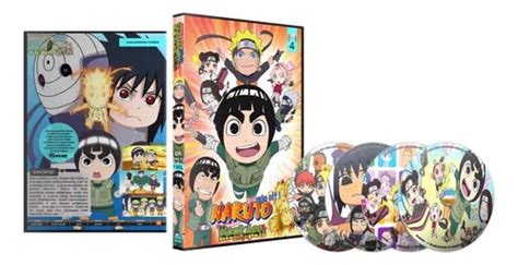 Dvd Naruto Sd Rock Lee Série Completa Parcelamento Sem Juros