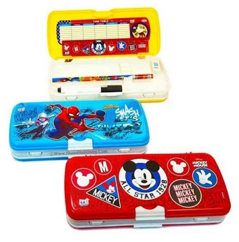 Milestone Multicolor Plastic Pencil Box For School At Rs Piece In