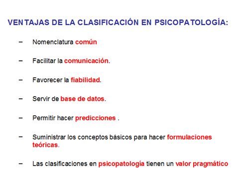 Clasificaci N Y Diagn Stico En Psicopatolog A Monografias