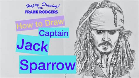 Easy Simple Jack Sparrow Drawing