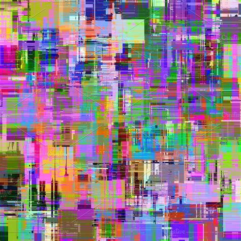 Glitch art featuring colorful, glitch, and art | Abstract Stock Photos ...