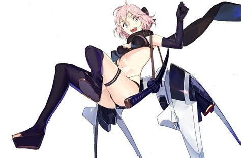 Assassin Okita J Souji Sakura Saber Image By Pako 3561513