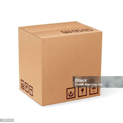 Carton Box Stock Illustration Download Image Now Box Container