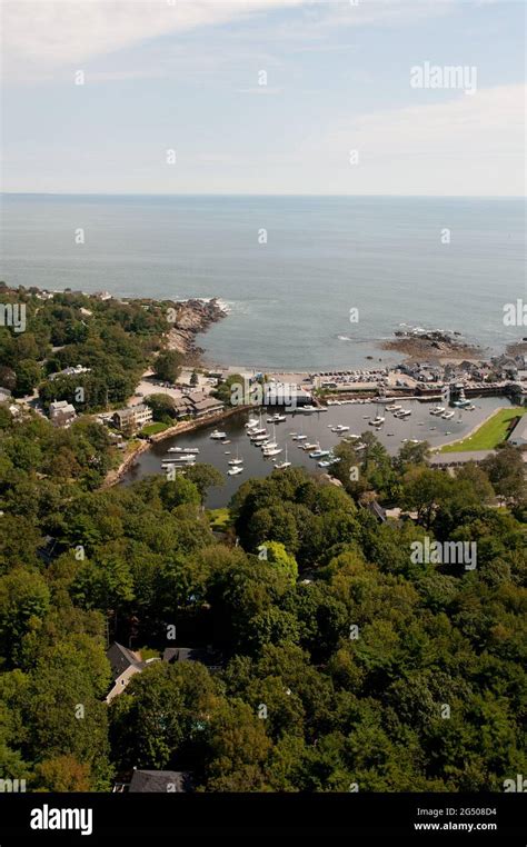 Aerial View Of Ogunquit Beach Ogunquit Maine Usa Stock Photo Alamy