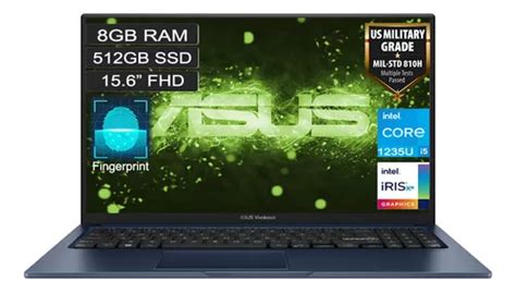 Computador Portatil Asus X1504za Core I5 1235u 8gb 512gb Color Azul