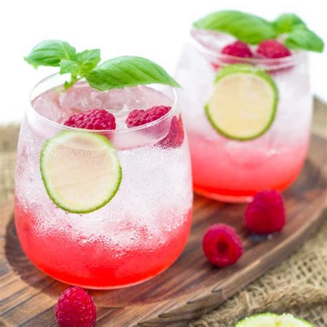 Raspberry Lime Vodka Cocktail Recipe Cooking With Nart