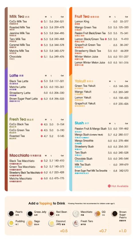 Coco Tea Menu And Updated Prices In Philippines 2023