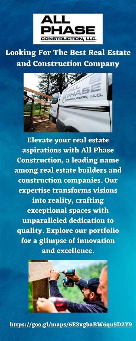 Looking For The Best Real Estate And Construction Company All Phase Construction Llc Medium