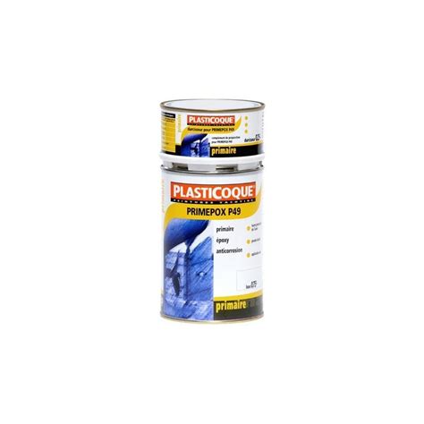 PRIMEPOX P49 PRIMAIRE ACIER 4 LITRES GRIS PERLE