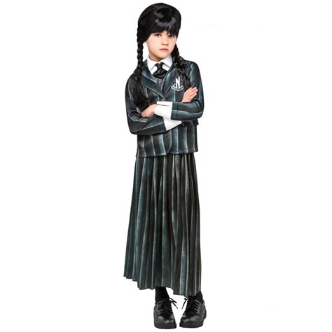 Tenue Enfant Mercredi Addams Nevermore Academy