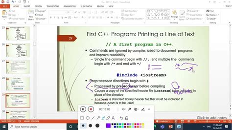 First Program - YouTube