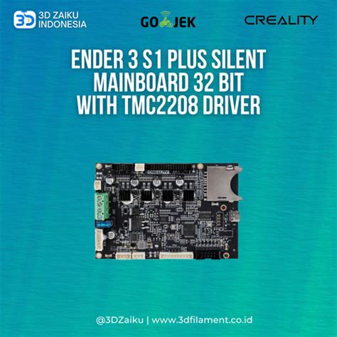 Jual Original Creality Ender 3 S1 Plus Silent Mainboard 32 Bit With