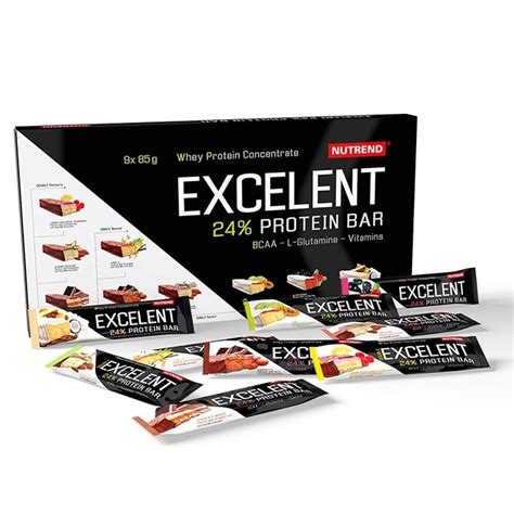 NUTREND EXCELENT PROTEIN BAR 9X85 G Bodycenter Hu