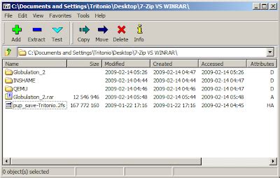 INSHAME: 7-Zip vs WINRAR