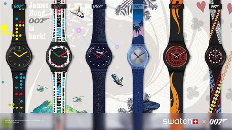 Swatch Bond Collection Swatch James Bond X Limited Editions