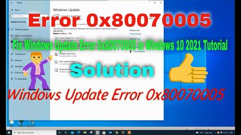 Fix Windows Update Error X In Windows Tutorial How To