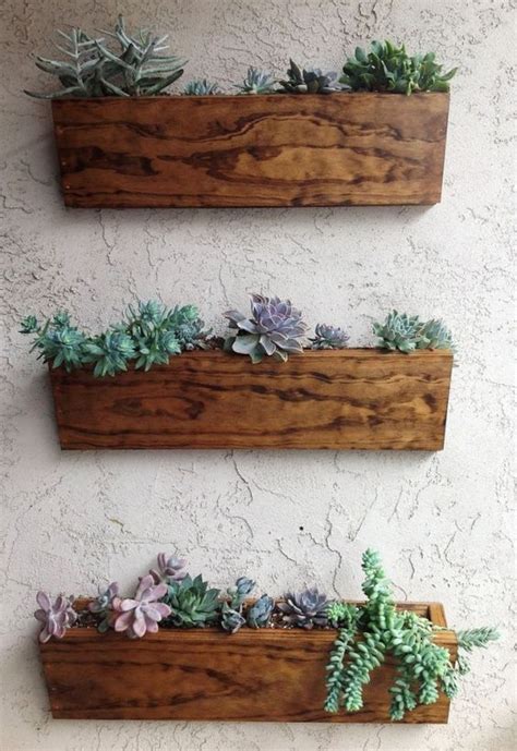 30 Vertical Wall Planter Pots Ideas