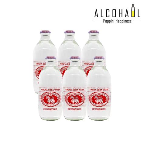 Singha Soda Water 325ml 6 And 12 Bottles Shopee Singapore