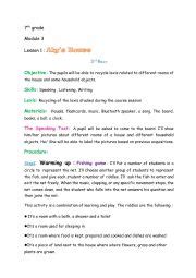 Alys House Esl Worksheet By Sanatayma