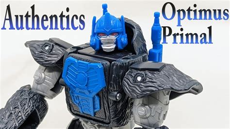 Chuck S Reviews Transformers Authentics Optimus Primal YouTube