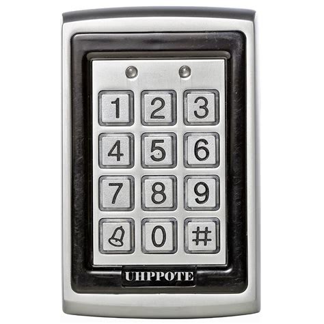 Uhppote Khz Em Id Metal Case Rfid Access Control Keypad With Back