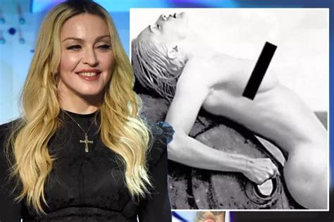 Madonna Takes A Stand Against Instagram And Posts Nude Picture Online The Mirror