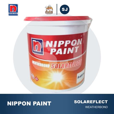 Jual Cat Tembok Nippon Paint Weatherbond Solareflect L Shopee Indonesia